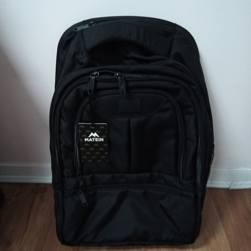 (#3) Matein Roller Wheeled Backpack, brand new
